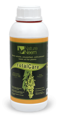 TotalCare : Emulsion hydrosoluble d'huile de neem naturel pour les plantes. Insecticide biologique.
